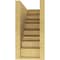 Ekena Millwork 6"W x 12"D x 12"H Classic Landon Rough Cedar Woodgrain TimberThane Corbel, Primed Tan CORUR06X12X12LANRCPR - alternate 3